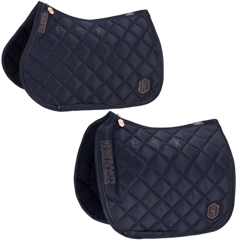 Eskadron High Gloss Avantgarde Saddlecloth Heritage AW23 - Navy